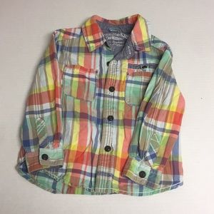 Long sleeve soft boys shirt